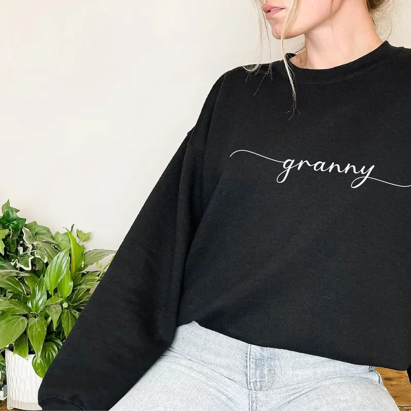 Granny Sweatshirt Grandma Casual Comfort Fit Womenswear T-Shirts, Hoodie | GrindPrints.com