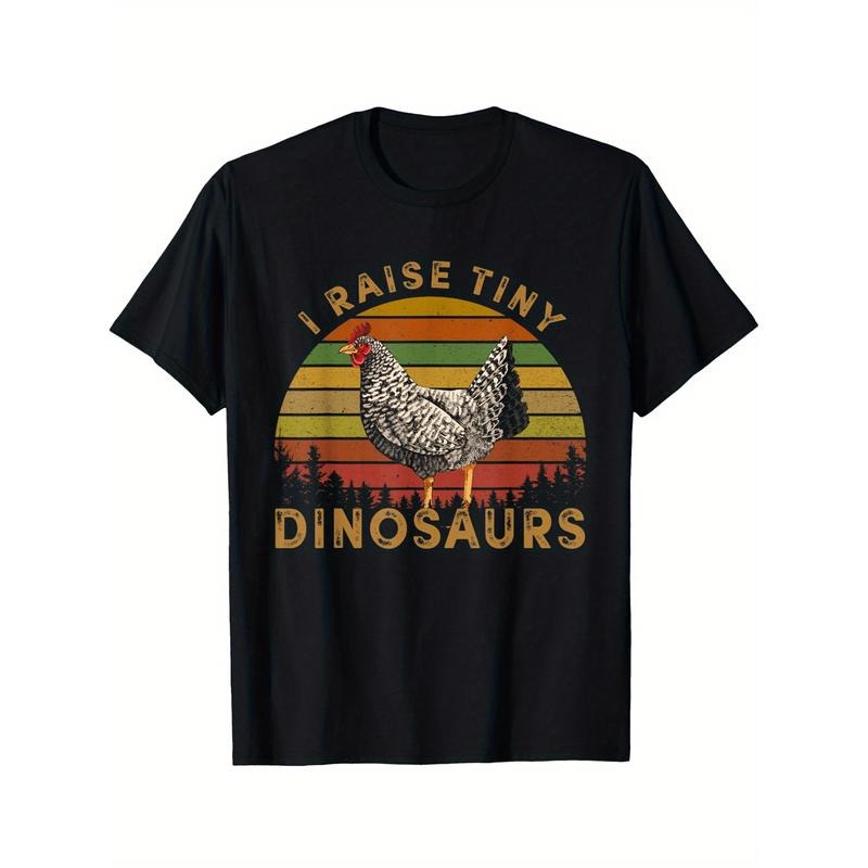 Animal Chicken Little Poultry I Raise Tiny Dinosaurs Comfortable Leisure Sports Halloween Made Usa T-Shirts, Hoodie, Sweatshirt