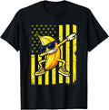 Graphic Banana Retro American Flag Dabbing Banana Lover T-Shirt | Unisex Cotton Tee Gift, Crewneck, Short Sleeve Hoodie,...