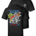 Graphic Tees Rat Fink "Big Daddy" 55 Chevy - The Heartbeat of America Casual Cotton Hoodie, Sweatshirt | GrindPrints.com