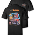 Graphic Tees Rat Fink "Big Daddy" HotRod Mighty Mustang Casual Cotton Hoodie, Sweatshirt | GrindPrints.com