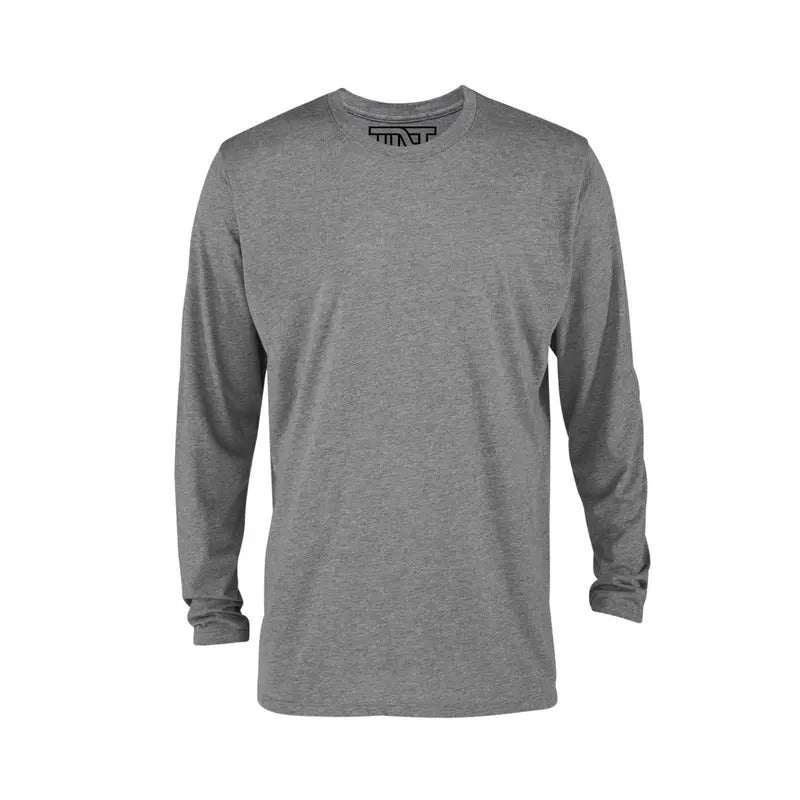 Graphite Heather Long Sleeve T-Shirt - Gray Hoodie, Sweatshirt | GrindPrints.com