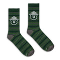 Smokey Bear Animal Mascot Striped Crew Socks - Green/Gray T-Shirts, Hoodie, Sweatshirt | GrindPrints.com
