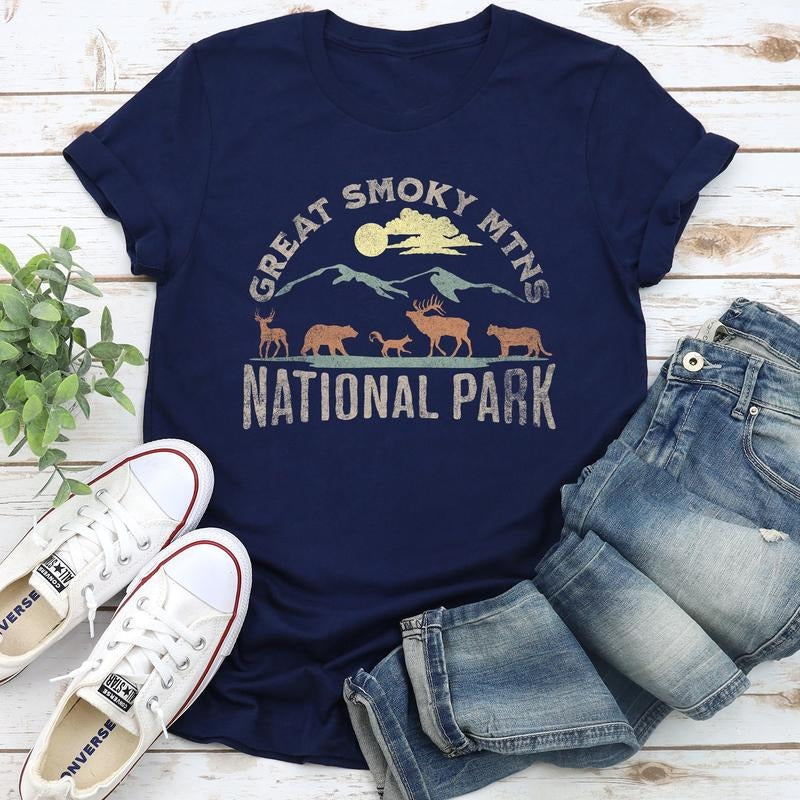 Great Smoky Mountains National Park T-Shirt Hoodie, Sweatshirt | GrindPrints.com