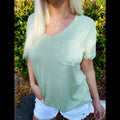 Green Scoop Neck Top T-Shirts, Hoodie, Sweatshirt | GrindPrints.com