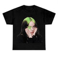 Green Star Hair Billieeee Eilishhh Fan T-Shirts, Hoodie, Sweatshirt