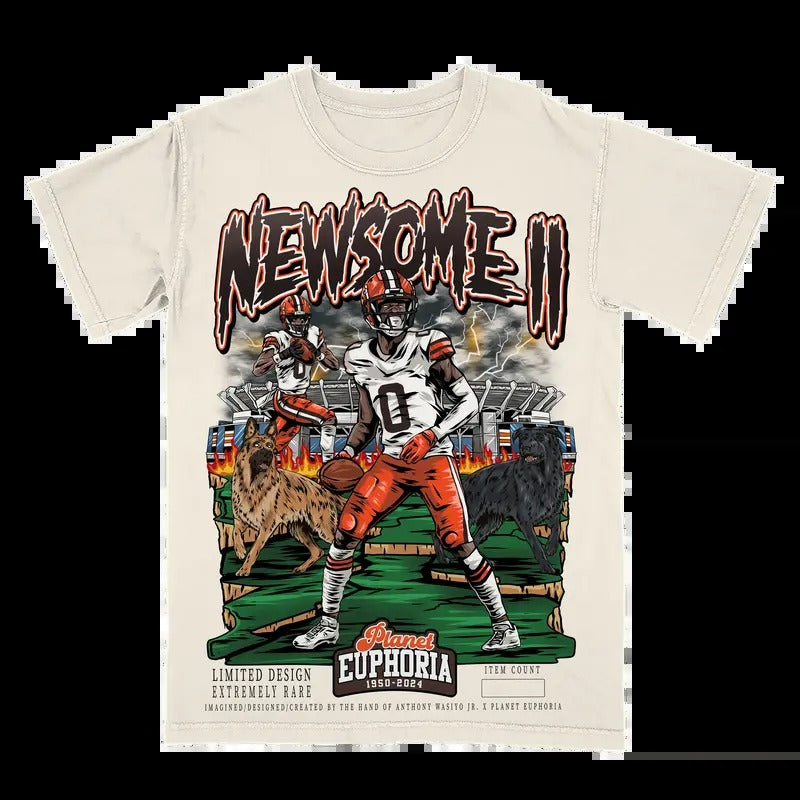 Greg Newsome II Tee for Men - Soft and Comfortable Shirt - Menswear - Graphic T-Shirt Hoodie, Sweatshirt | GrindPrints.com