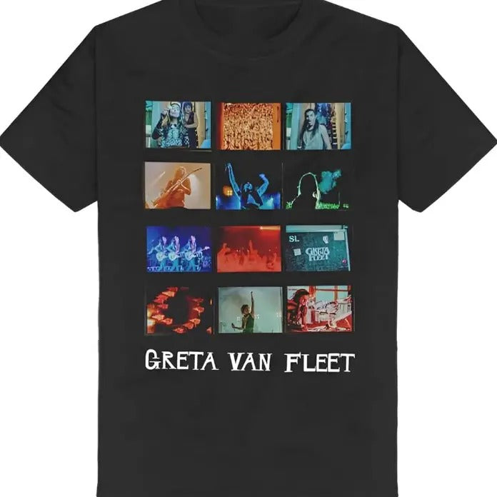 Greta Van Fleet Men's My Way Soon Cover T-Shirt Black - Classic Cut Cotton Shirt