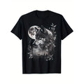 Grey Wolf Moon Stars Made USA T-Shirts, Hoodie, Sweatshirt