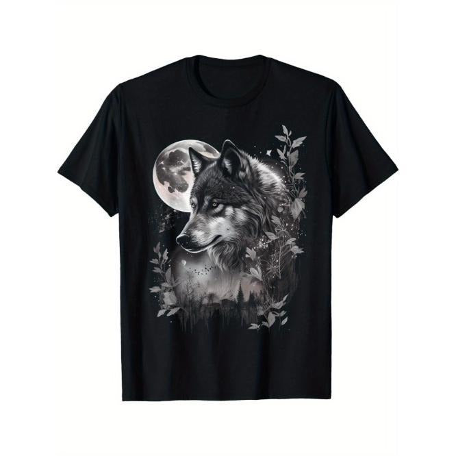 Grey Wolf Moon Stars Made USA T-Shirts, Hoodie, Sweatshirt