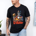 Grill Father Shirt, Funny Dad Shirt, Skeleton Shirt, BBQ Dad Shirt, Funny Gift For Dad, Fathers Day Shirt, Mens BBQ...