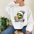 Grinc Boujee Grinc Leopard Shirt Grinchmas Shirt Merry Grinchmas Grinc Leopard T-Shirts, Hoodie, Sweatshirt
