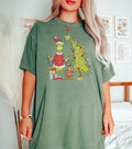 Grinch Christmas Tree Sweatshirt, Grinch Christmas Shirt, Christmas Shirt, Grinchmas Hoodie, Cute Christmas Sweatshirt,...