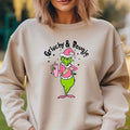 Grinch and bougie Sweatshir, Grinch Sweatshir T-Shirts, Hoodie, Sweatshirt | GrindPrints.com