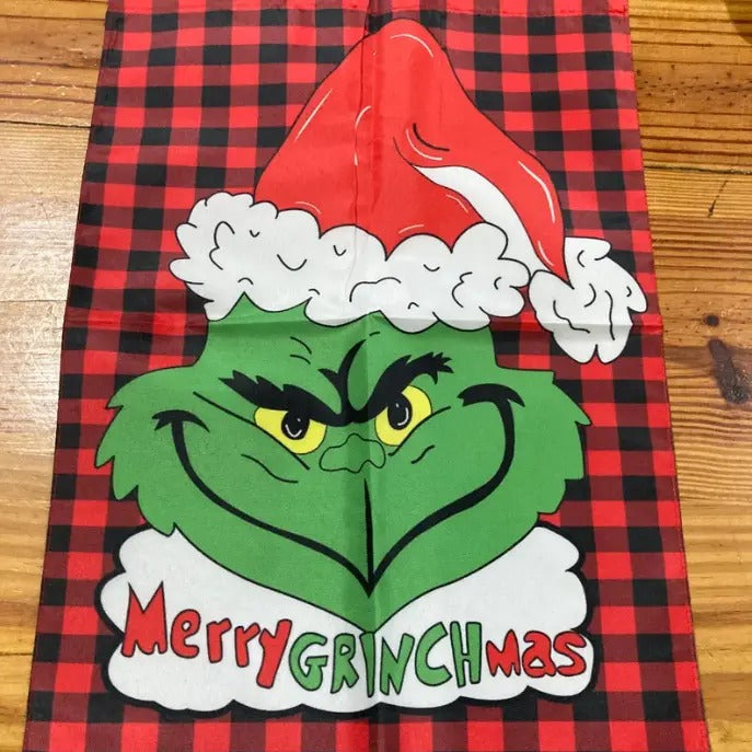 Grinchhhmas, WhoVille, Garden Flag T-Shirts, Hoodie, Sweatshirt | GrindPrints.com