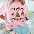 Grinchy Coquette, Christmas Coquette Bow, Retro Grinch Christmas Shirt, Funny Christmas Shirt, Santa Hat Hoodie, Sweatshirt