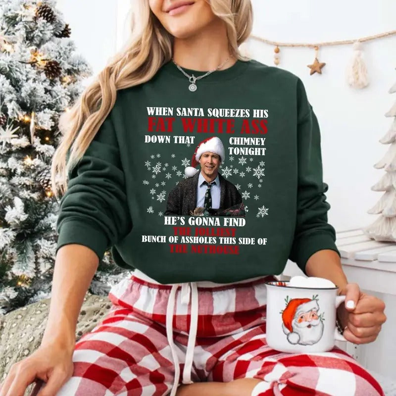 Griswold Family Christmas Vacation, Funny Xmas Holiday Tee Sweater Hoodie, Vintage Cotton Shirt Gift For Christmas Sweatshirt
