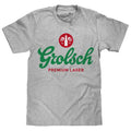 Grolsch Premium Lager Logo T-Shirt - Gray Hoodie, Sweatshirt | GrindPrints.com
