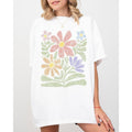 Groovy, Gorgeous Abstract Flowers, Boho Floral Design, Summer Vibes, Gardening, Festival, Nature Shirt, Women's Comfort...
