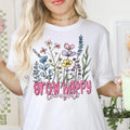 Grow Happy Thoughts DTF Transfers - THIS IS NOT A SHIRT Hoodie, Sweatshirt | GrindPrints.com