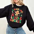 Growing a Little Cookie Pregnancy Announcement Sweatshirt, Christmas Pregnancy Announcement Sweatshirt, Maternity...