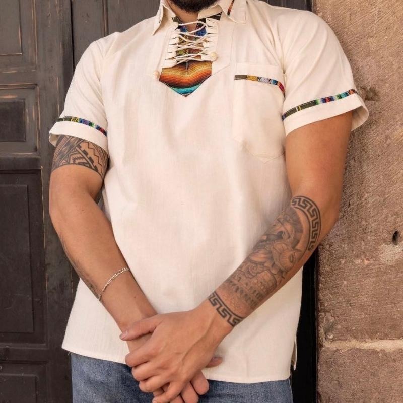 Guayabera hilos natural Casual Plain T-Shirts, Hoodie, Sweatshirt | GrindPrints.com