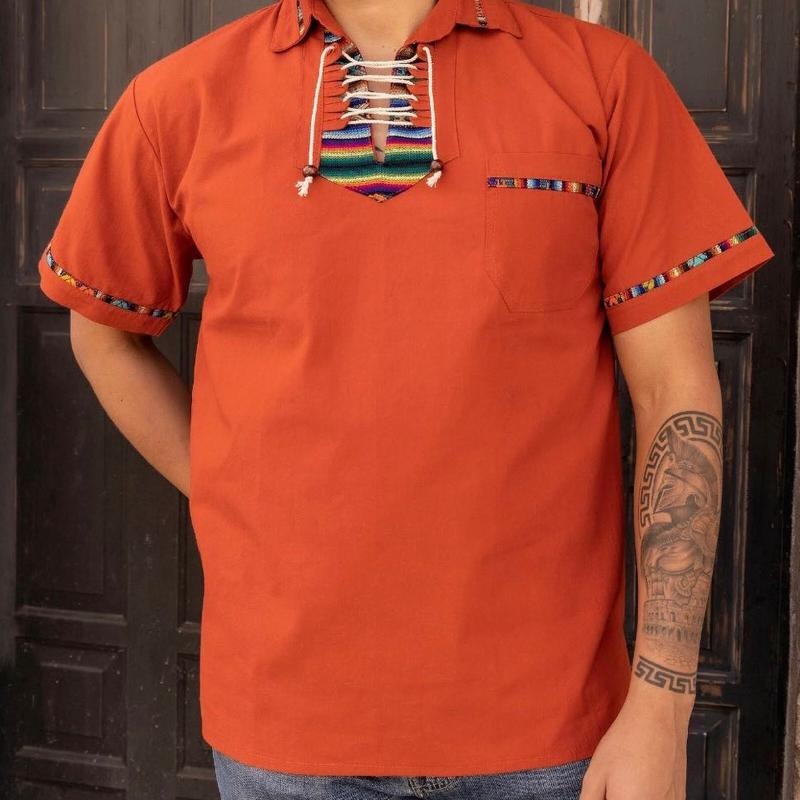 Guayabera hilos tinto, Casual T-Shirts, Hoodie, Sweatshirt | GrindPrints.com