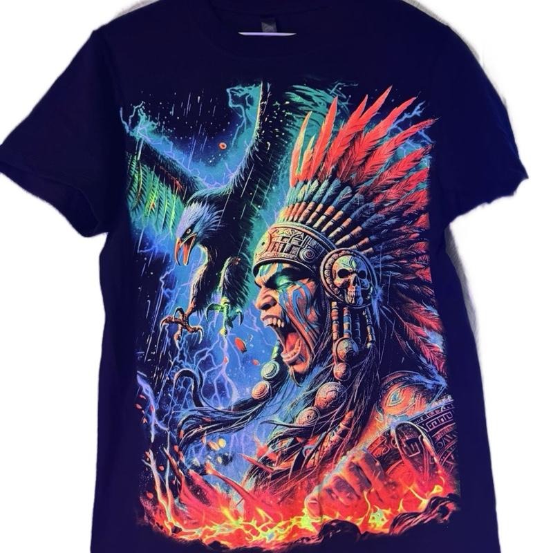 Guerrero Enojado T-shirt for Men - Graphic Design, Suitable for Men, Casual Style, Ideal for Lifestyle Wear
