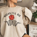 Guess I'll Die DnD Sweatshirt, Vintage Dungeons & Dragons 1974 Sweatshirt, DnD Sweatshirt, DnD Shirt, Dungeon Master...
