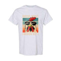 Guess What Shirt - Men's Regular Fit Letter Chicken Print Round Neck Tee - Summer Shirt - Party Shirt - Shirt For men