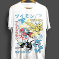 Guilmon Omnimon Anime Gift White Shirt All Size Veemon Digimon Adventure T-shirt Hoodie, Sweatshirt | GrindPrints.com
