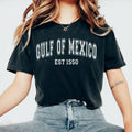 Gulf of Mexico EST 1550 Comfort Colors Shirt, Texas Alabama Mississippi Florida Coast T-Shirt, Mexico Vacation Tee, Gulf...