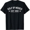 Gulf of Mexico Forever Retro Vintage Beach Mens Women T-Shirt made in usa Hoodie, Sweatshirt | GrindPrints.com