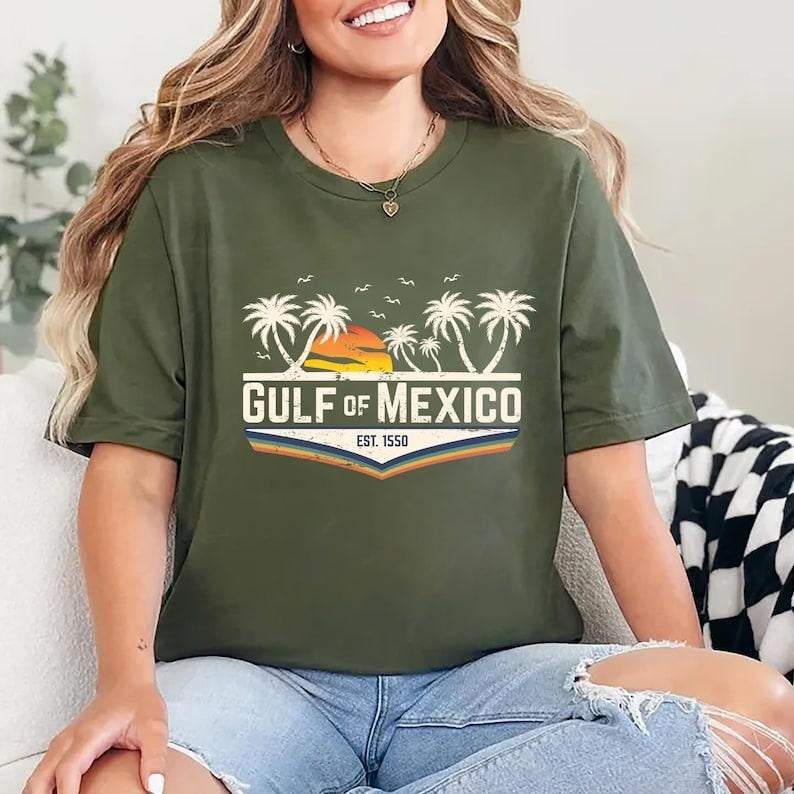 Gulf of Mexico Shirt, Gulf Coast Hoodie, Mexico Sweatshirt, Gulf of Mexico Gift, For Men, For Women | GrindPrints.com