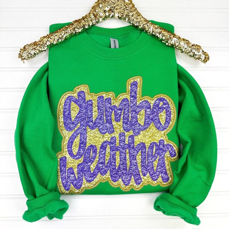 Gumbo Weather Gildan Sweatshirt T-Shirts, Hoodie | GrindPrints.com