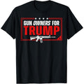 Gun Owners For Trump T-Shirt made in usa Hoodie, Sweatshirt | GrindPrints.com
