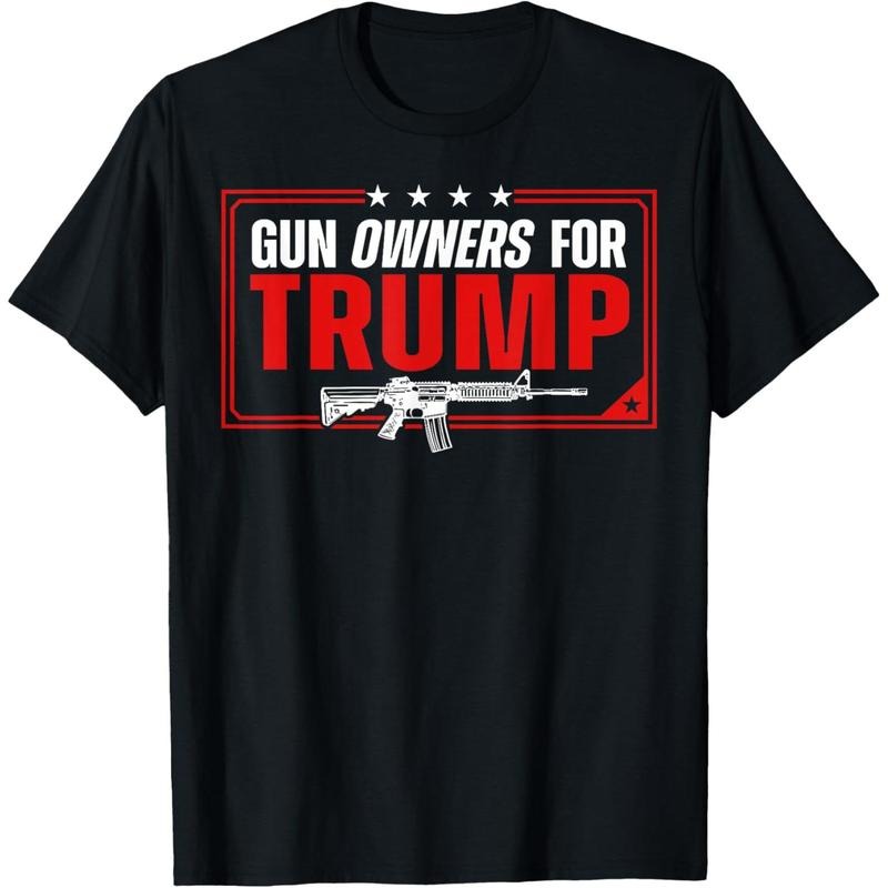 Gun Owners For Trump T-Shirt made in usa Hoodie, Sweatshirt | GrindPrints.com