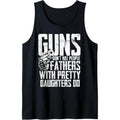 Guns Don't Kill People Fathers With Pretty Daughters Do Tank Top T-Shirts, Hoodie, Sweatshirt | GrindPrints.com