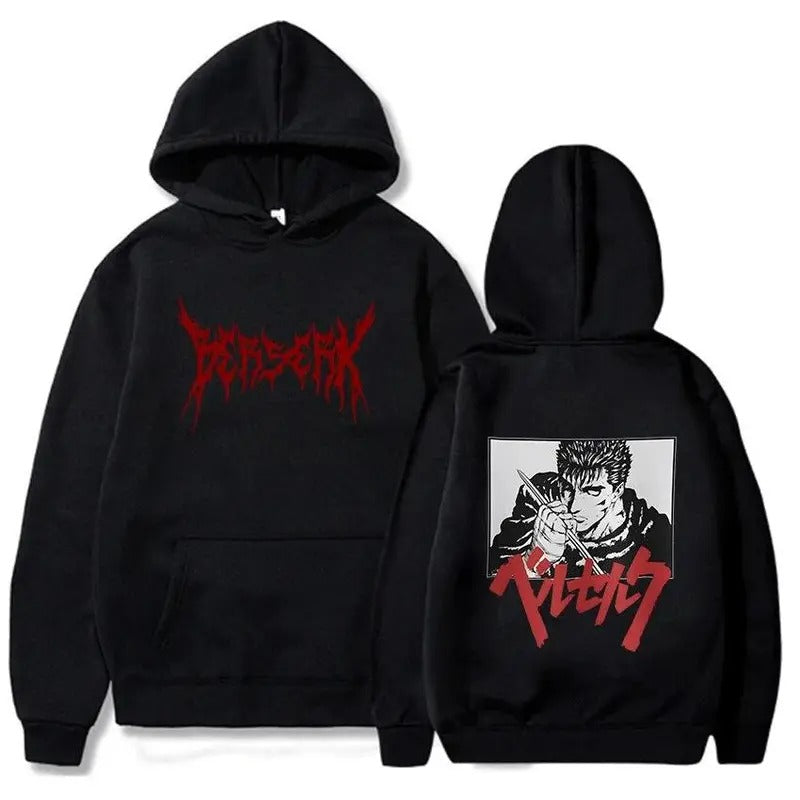 Guts Stare Berserk Hoodie Sweatshirt, Hoodie, Comfort Colors T-Shirts | GrindPrints.com