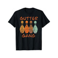 Gutter Gang Bowling Team Cotton Geometric Print Casual Round Neck Short Sleeve Summer Made Usa T-Shirts, Hoodie, Sweatshirt