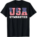 Gymnast Gymnastics USA American Flag 4th of July Girls Boys T-Shirt made in usa Hoodie, Sweatshirt | GrindPrints.com