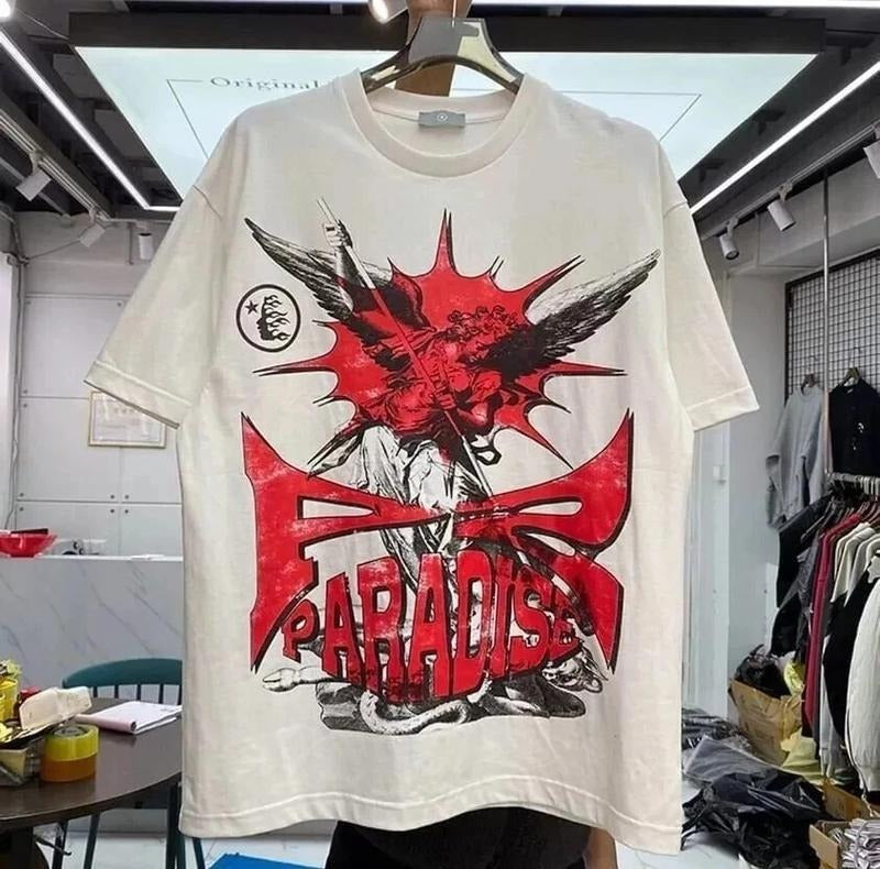 H*llstar Graphic Short Sleeve Sand Color Shirt Unisex Men Women S-5XL Hoodie, Sweatshirt | GrindPrints.com