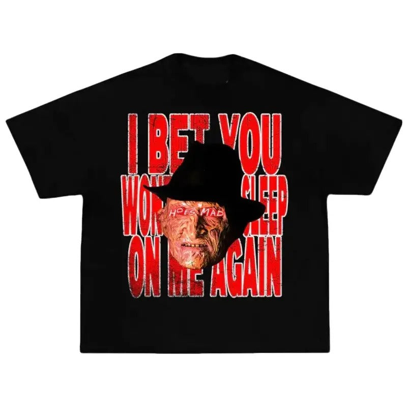 HOES MAD FREDDY TEE - Rare Homage Vintage Style Graphic Bootleg - STREETWEAR Hoodie, Sweatshirt | GrindPrints.com