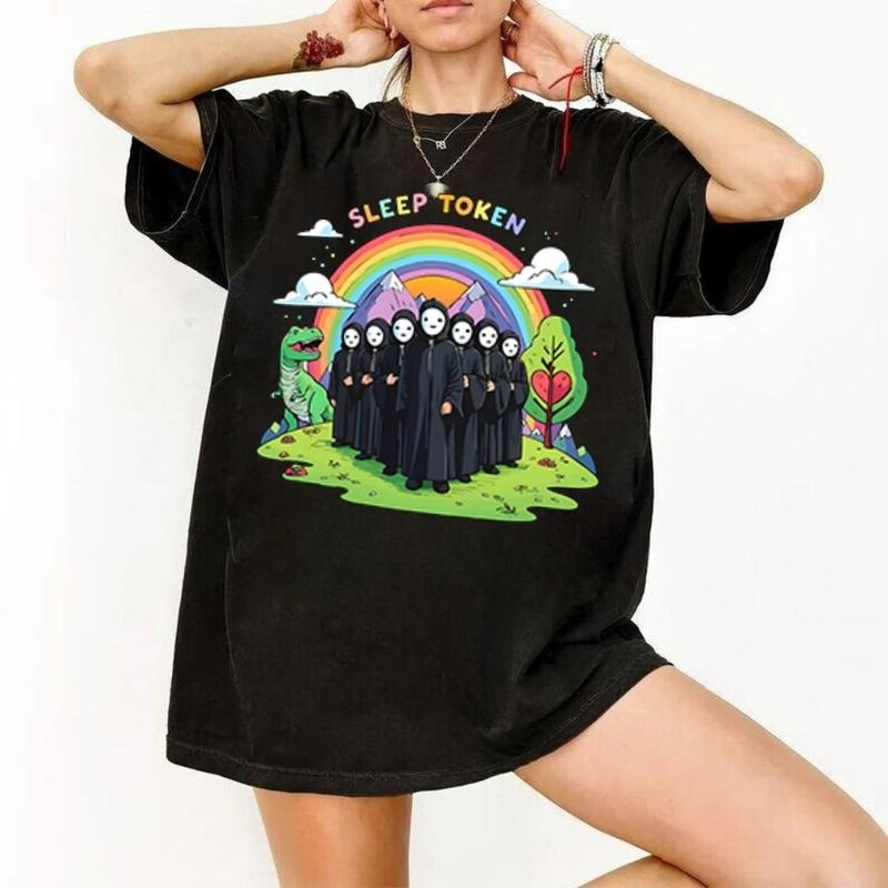 [HOT NEW] Funny Flamingo Sleep Token Summer Cotton Top Music Fans Concert Lovers T-Shirts, Hoodie, Sweatshirt