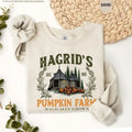 Hagrid's Pumpkin Farm Sweatshirt, Fall Pumpkin Sweater, Potter Book Sweatshirt, Pumpkin Season, Potterhead Fan Gift,...