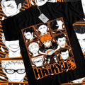 Haikyuu T-shirt Volleyball Kuroo Tetsurou Kozume Kenma Anime Shirt All Size Hoodie, Sweatshirt | GrindPrints.com