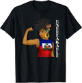 Haiti Haitian Flag Day Proud Ayiti Woman Unbreakable T-Shirt | Unisex Cotton Tee Gift, Crewneck, Short Sleeve Hoodie,...