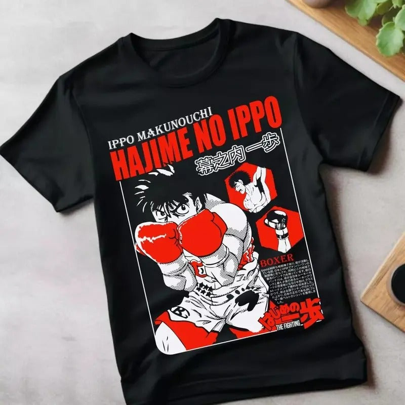 Hajime No Ippo T-shirt Kamogawa Boxing Gym Ippo Makunouchi Kbg Sport Unisex Shirt Hoodie, Sweatshirt | GrindPrints.com
