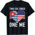 Half Cuban Half American USA Flag Cuba America T-Shirt made in usa Hoodie, Sweatshirt | GrindPrints.com