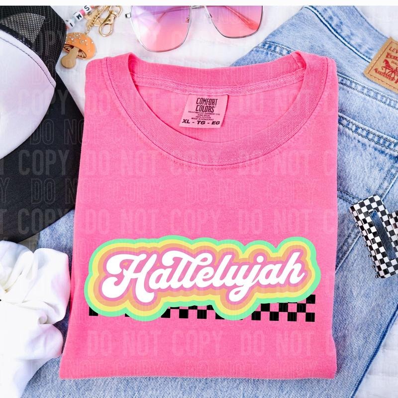 Hallelujiah DTF Transfers - THIS IS NOT A SHIRT Hoodie, Sweatshirt | GrindPrints.com
